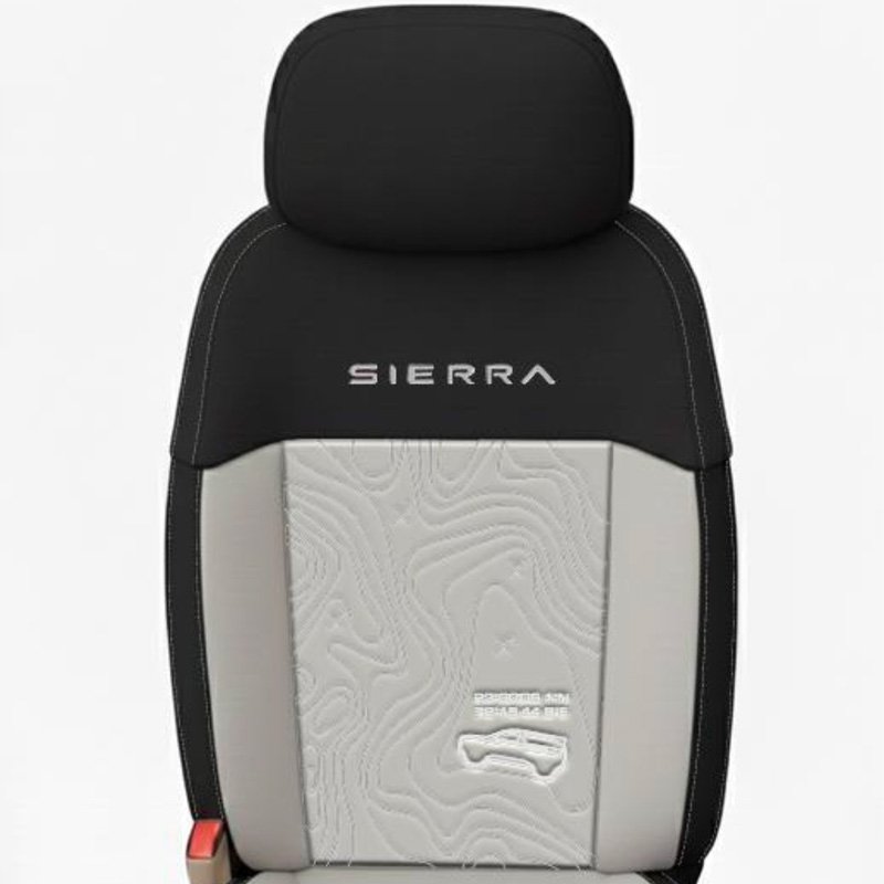 Seat Cover Topography LT Grey (with AR)