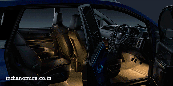 TATA HEXA Mood Lighting (animated image)