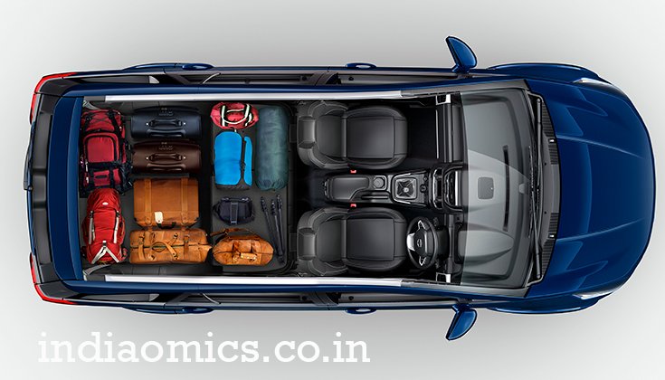 TATA HEXA - Luggage layout