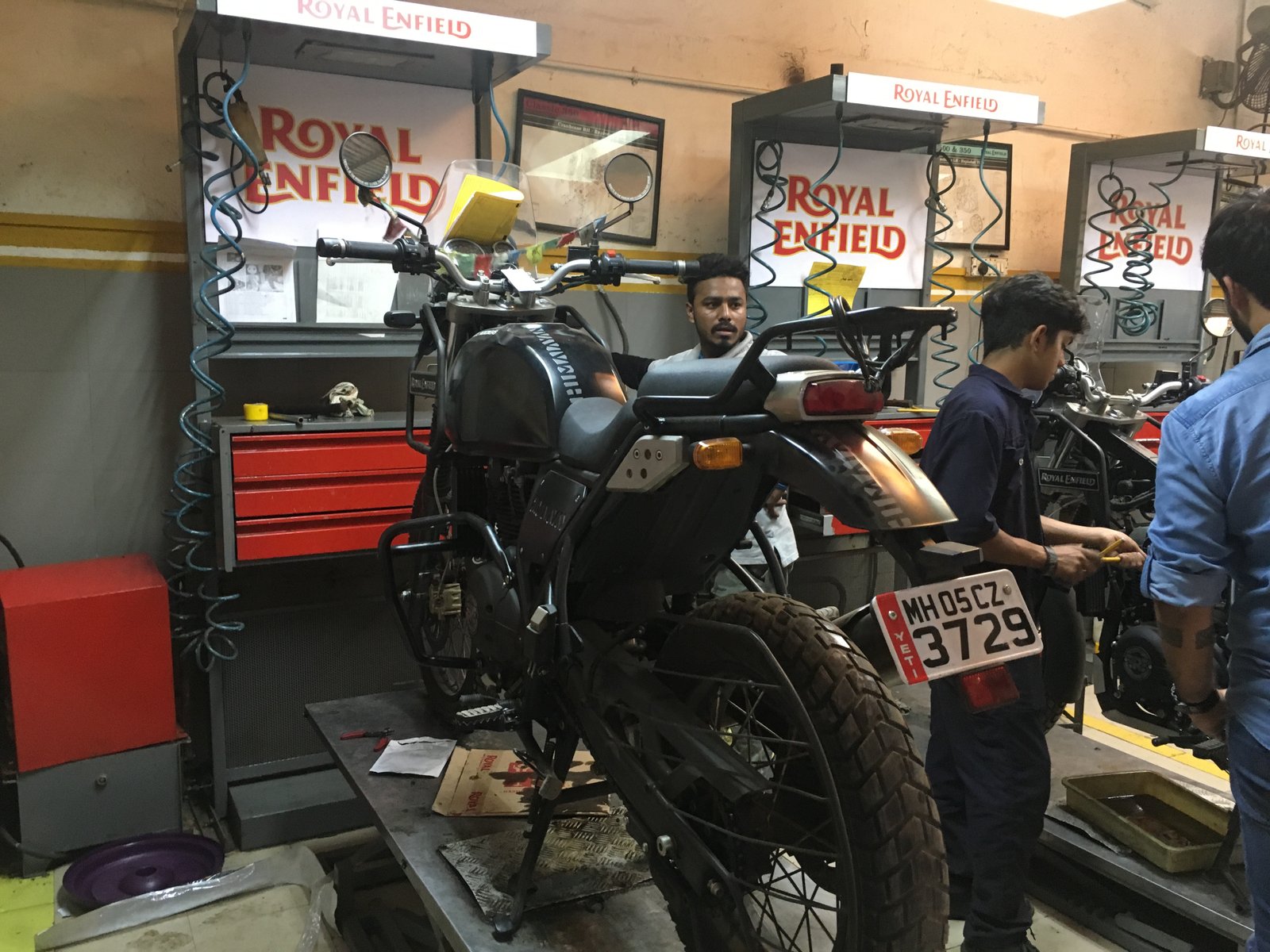 Yeti. My Himalayan completed 3000 kms!