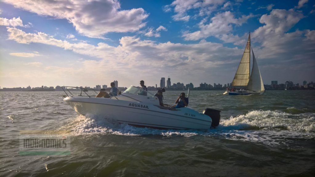 Speedboat with Photographers