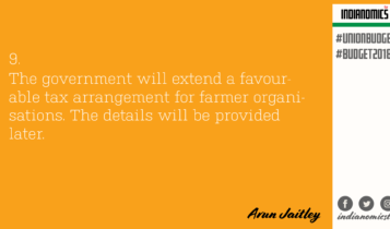 The government will extend a favourable tax arrangement for farmer organisations. The details will be provided later