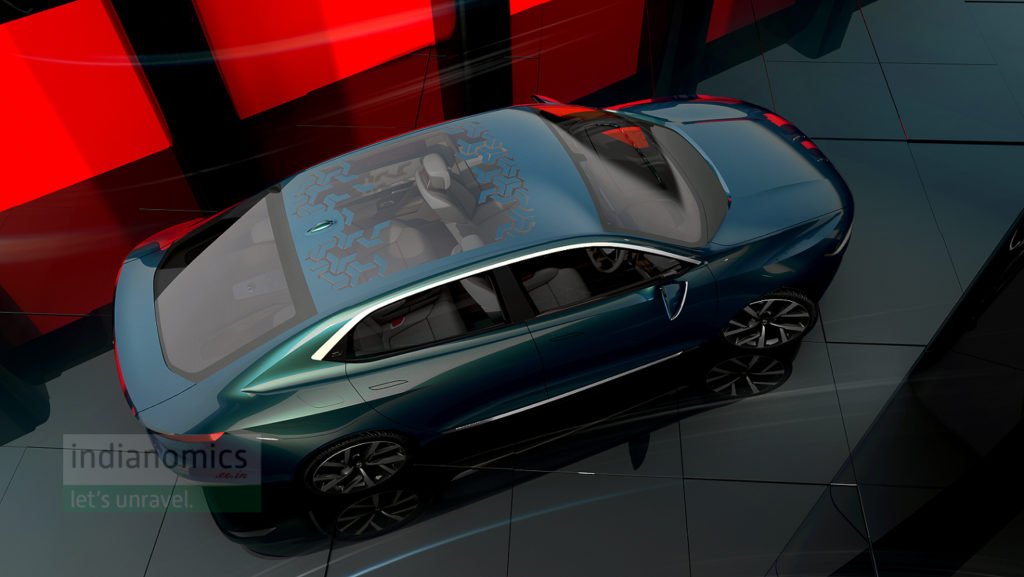 Tata Motors eVision Concept Sedan Car Exterior