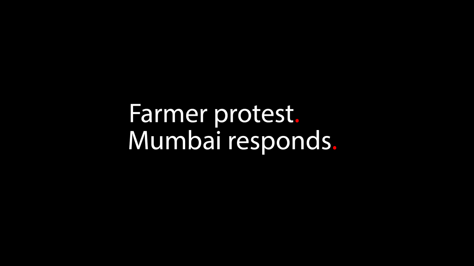 Spirit of Mumbai: Farmers fed after 180 kms of walk in 6 days!