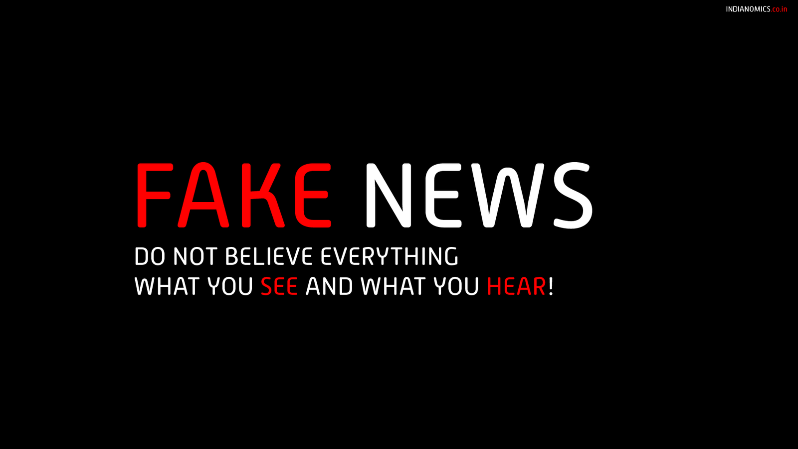 Fake news? Journalists to lose accredition if found faking news. However, that is the wrong target group!