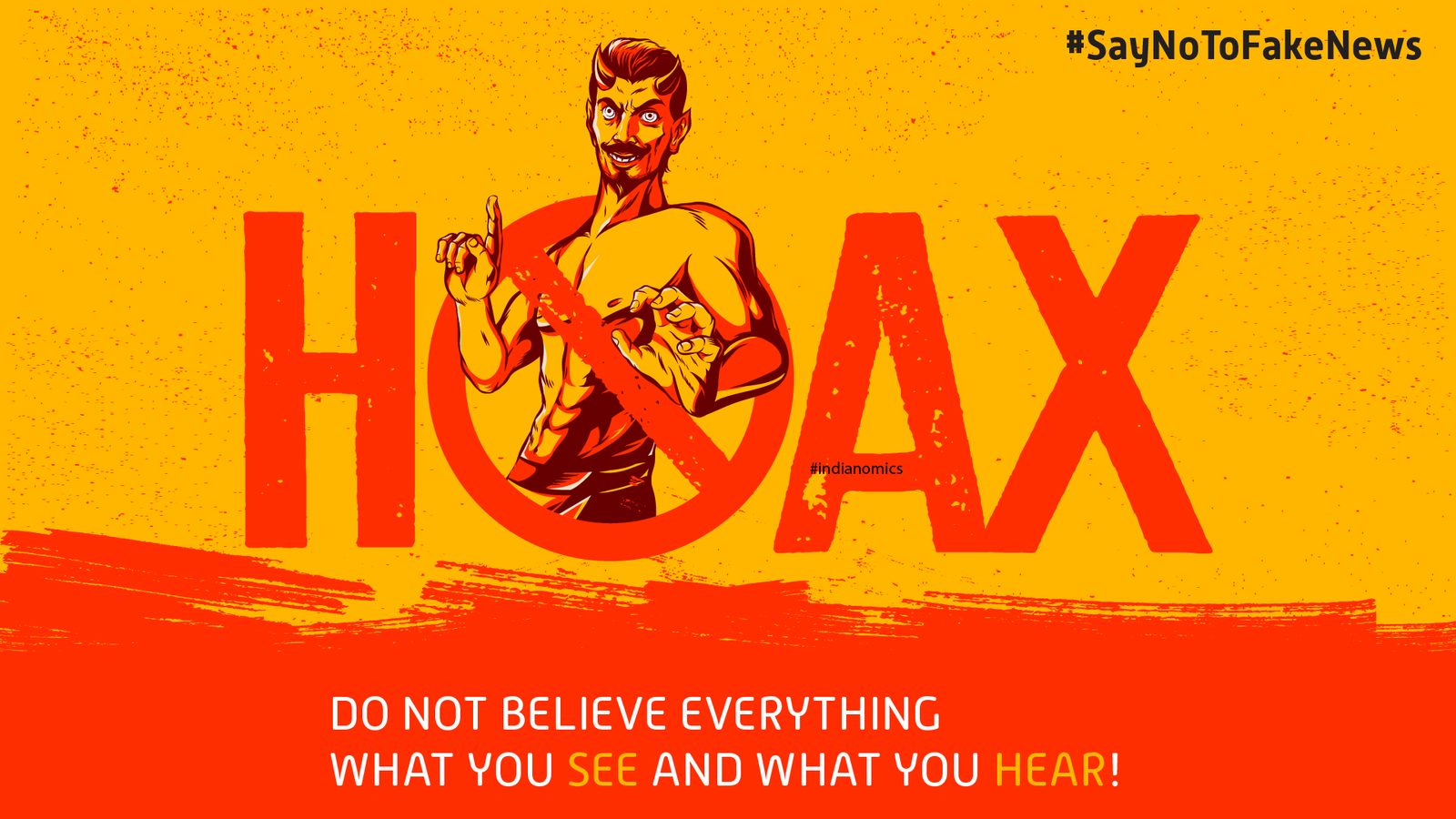 Something funny happened with Fake news reaction India!