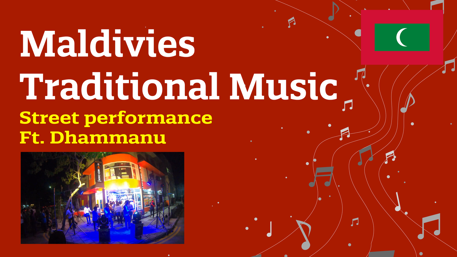 Maldivian Boduberu Street Performances in Hulhumale