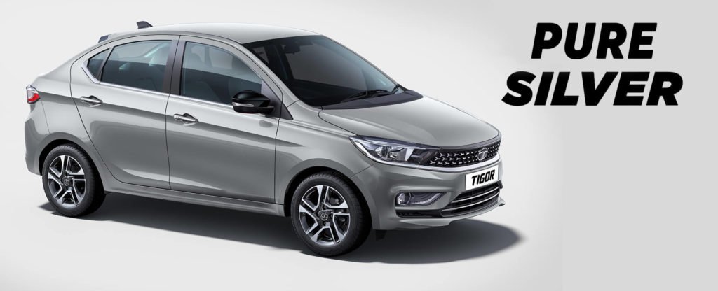 Tata Tigor 2020 Colors - Pure Silver